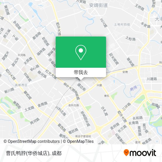 曹氏鸭脖(华侨城店)地图