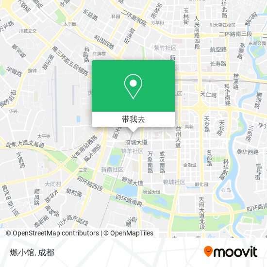燃小馆地图
