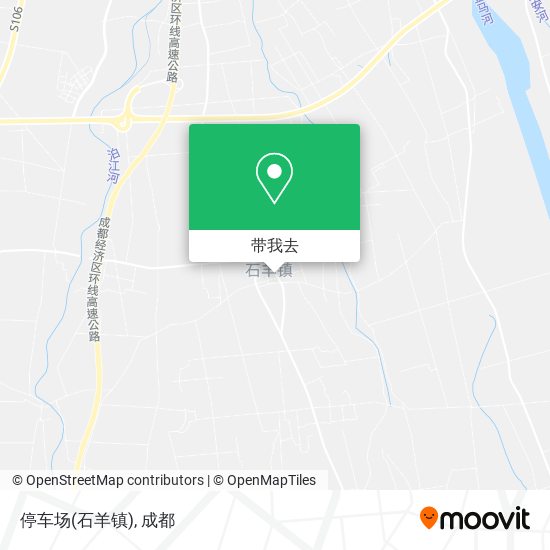 停车场(石羊镇)地图