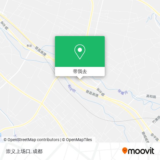 崇义上场口地图