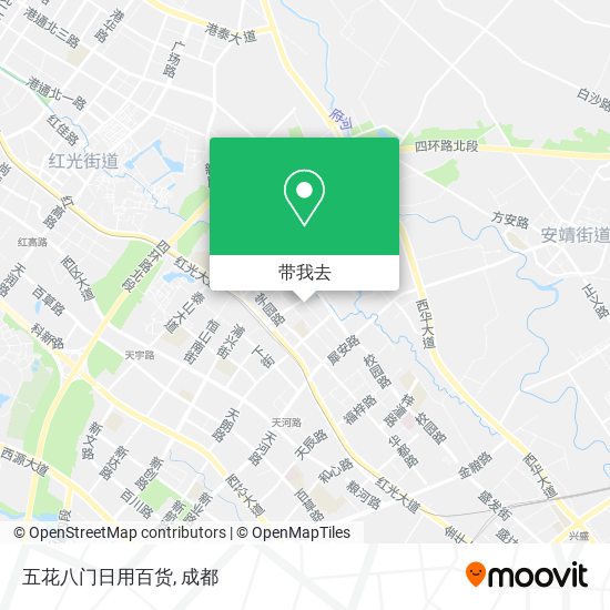 五花八门日用百货地图