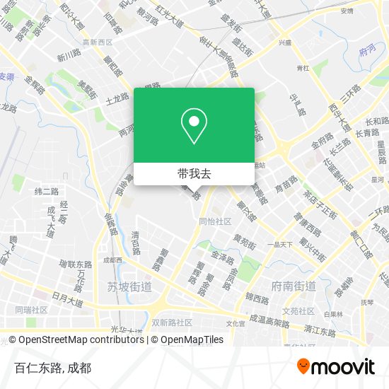 百仁东路地图