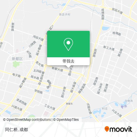 同仁桥地图