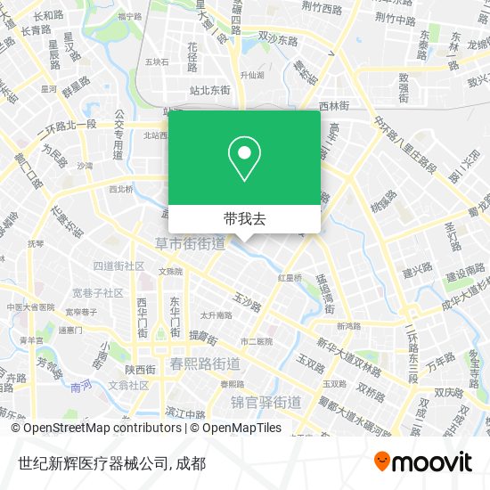 世纪新辉医疗器械公司地图