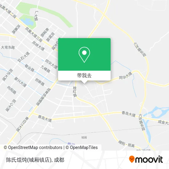 陈氏馄饨(城厢镇店)地图