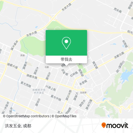 洪发五金地图
