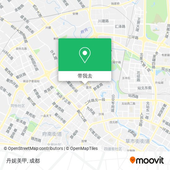 丹妮美甲地图