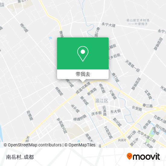 南岳村地图