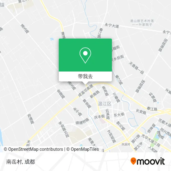 南岳村地图