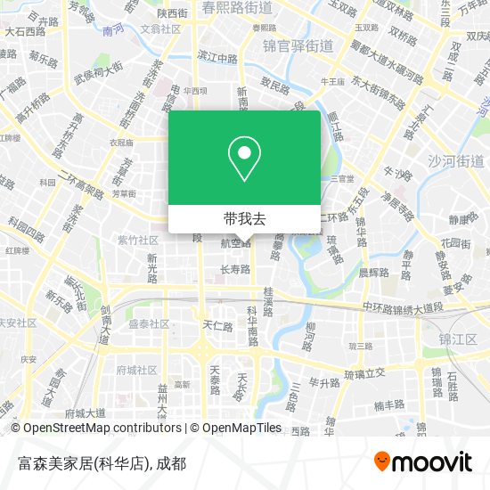 富森美家居(科华店)地图
