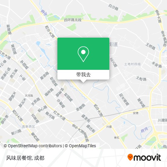 风味居餐馆地图