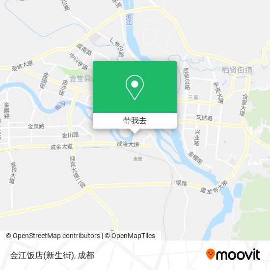 金江饭店(新生街)地图