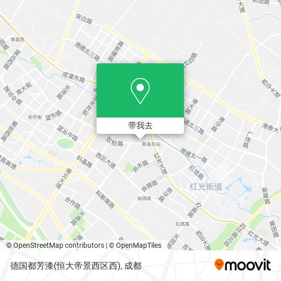 德国都芳漆(恒大帝景西区西)地图
