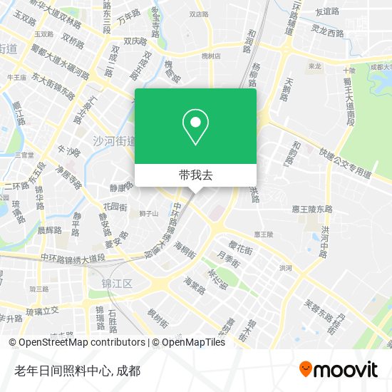 老年日间照料中心地图