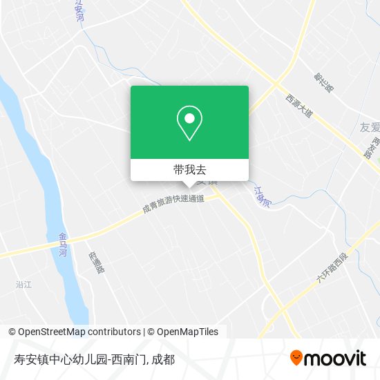 寿安镇中心幼儿园-西南门地图