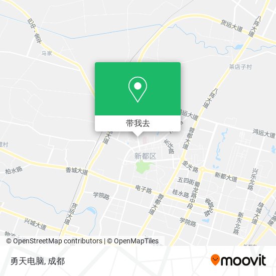 勇天电脑地图