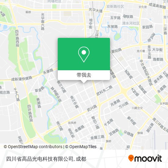 四川省高品光电科技有限公司地图