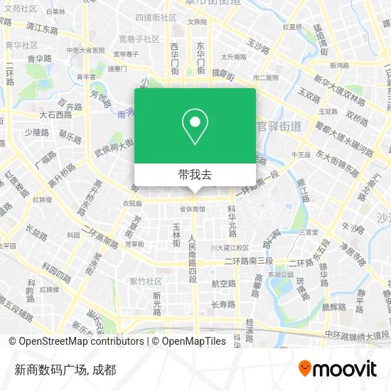 新商数码广场地图