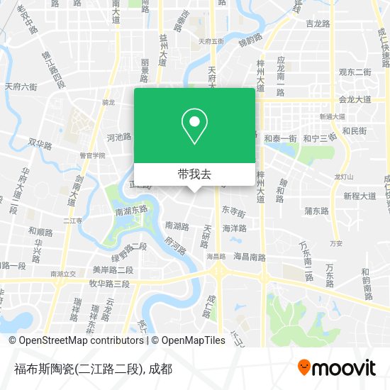 福布斯陶瓷(二江路二段)地图