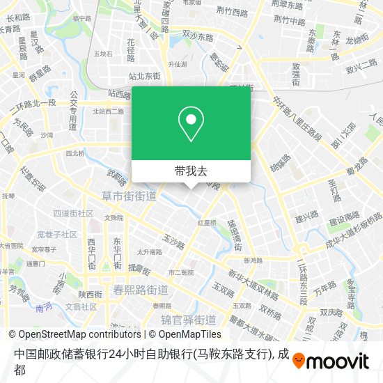 中国邮政储蓄银行24小时自助银行(马鞍东路支行)地图