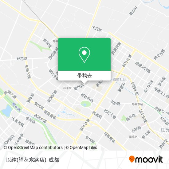 以纯(望丛东路店)地图