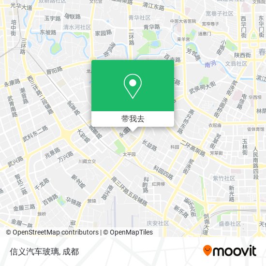 信义汽车玻璃地图