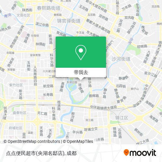 点点便民超市(央湖名邸店)地图