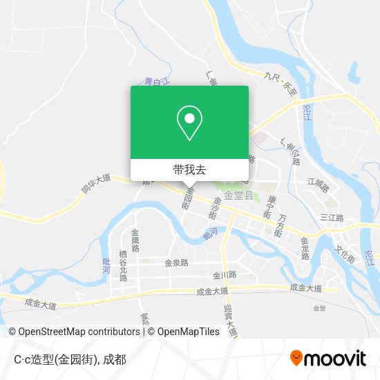 C·c造型(金园街)地图