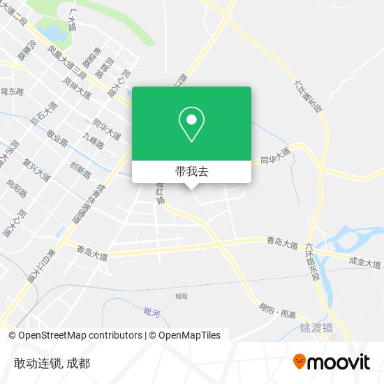 敢动连锁地图