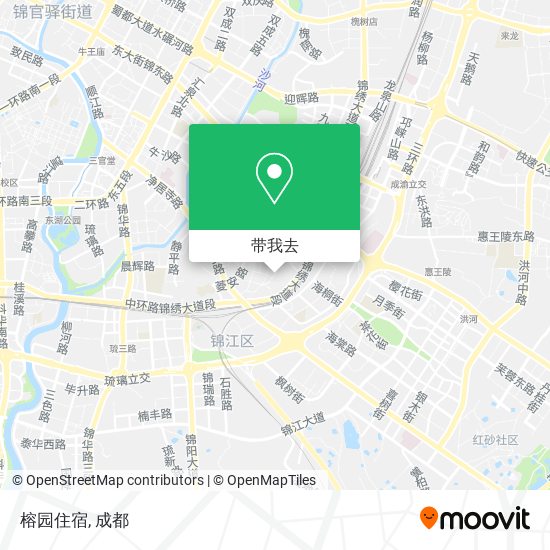 榕园住宿地图