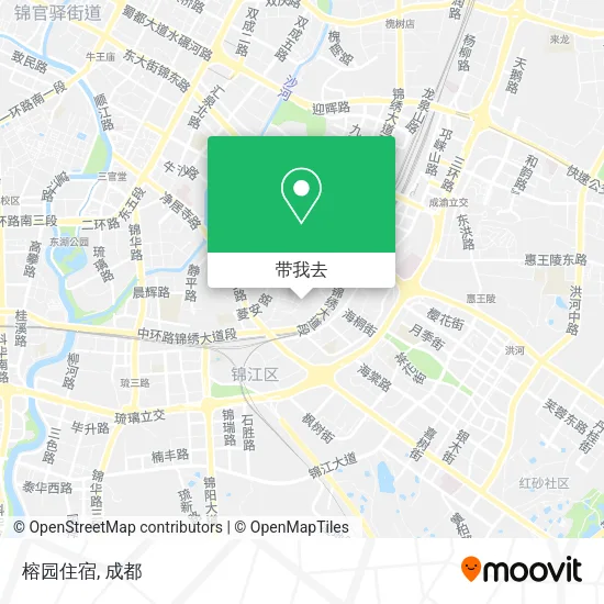 榕园住宿地图
