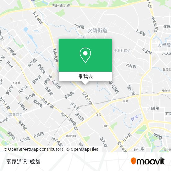 富家通讯地图