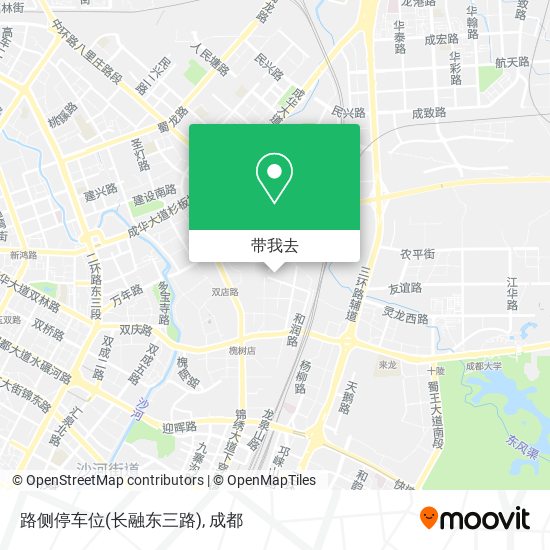 路侧停车位(长融东三路)地图