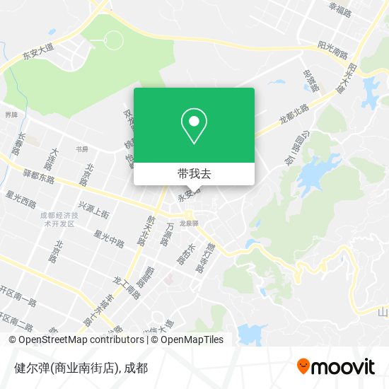 健尔弹(商业南街店)地图