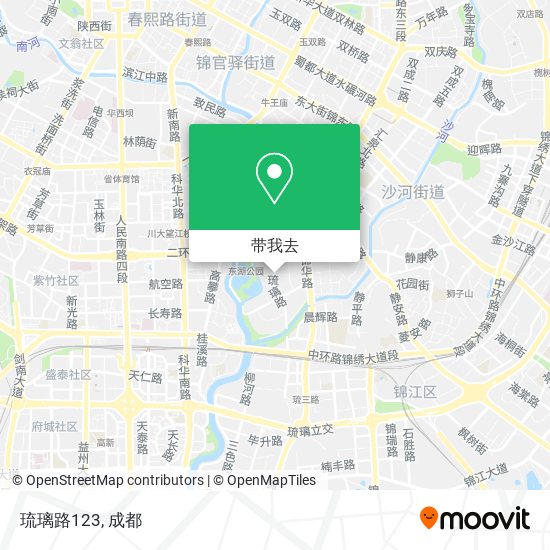 琉璃路123地图