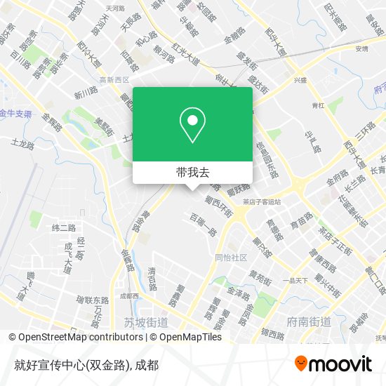 就好宣传中心(双金路)地图