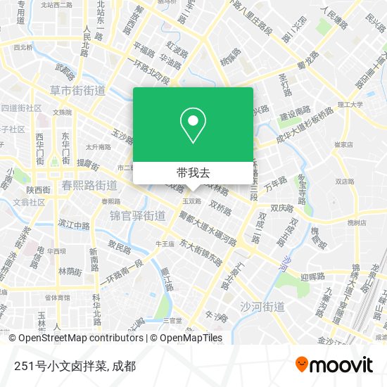 251号小文卤拌菜地图