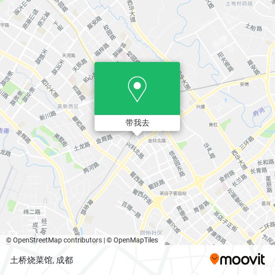 土桥烧菜馆地图