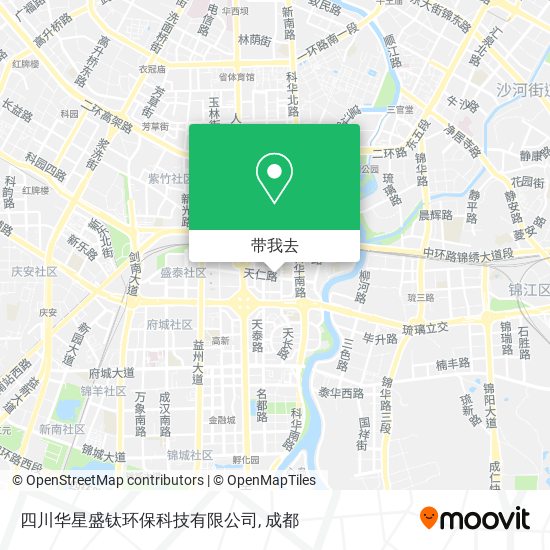 四川华星盛钛环保科技有限公司地图