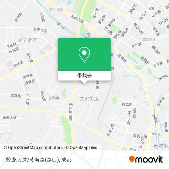 蛟龙大道/黄海路(路口)地图