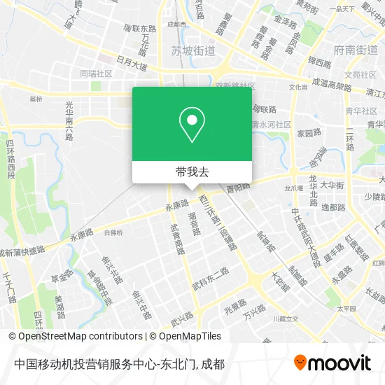中国移动机投营销服务中心-东北门地图