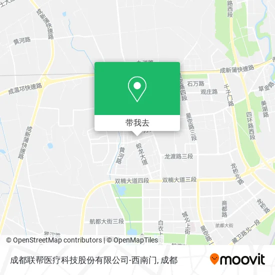 成都联帮医疗科技股份有限公司-西南门地图
