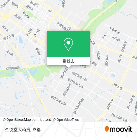 金悦堂大药房地图
