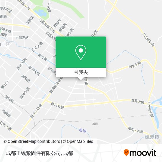 成都工锐紧固件有限公司地图