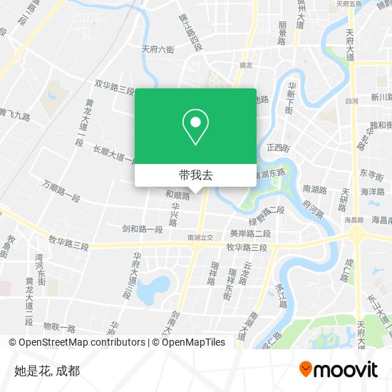 她是花地图