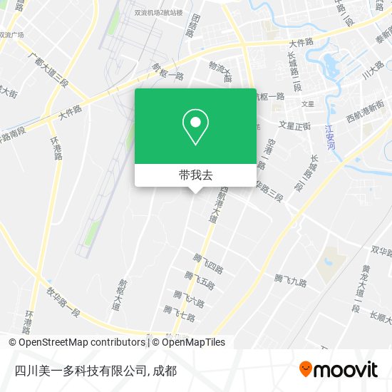 四川美一多科技有限公司地图