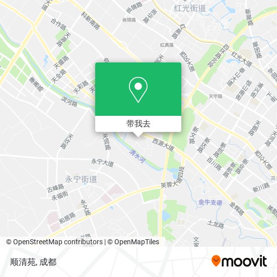 顺清苑地图