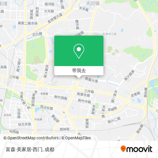 富森·美家居-西门地图