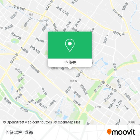 长征驾校地图