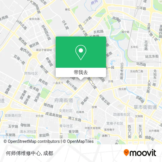 何师傅维修中心地图